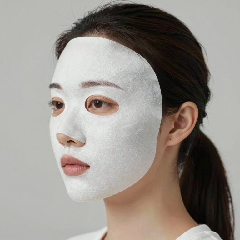헬렌카민스키 미타 썬캡 측면 실착용 컷 얼굴형 커버 효과