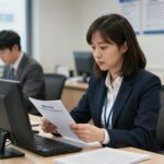 중도퇴사자가 홈택스에서 종합소득세 신고를 준비하는 모습