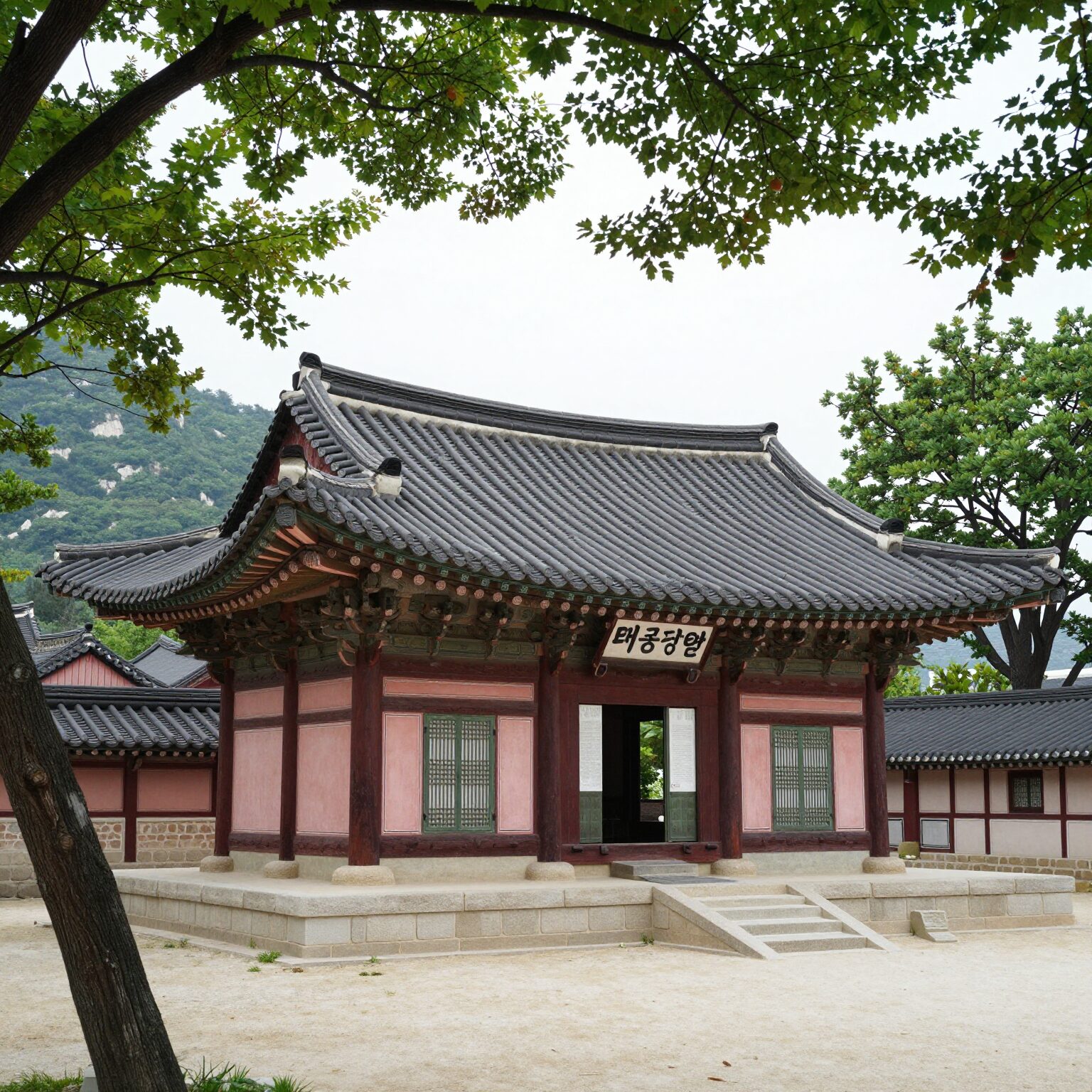 부산 태종대 태종사 수국 군락과 사찰 풍경