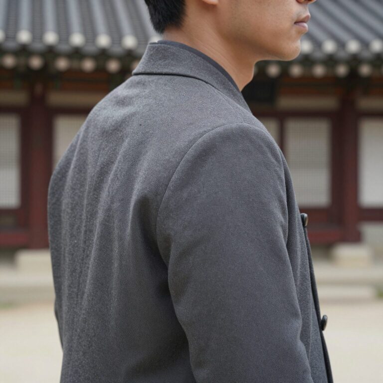 우포스 쪼리 옆면 착용샷
