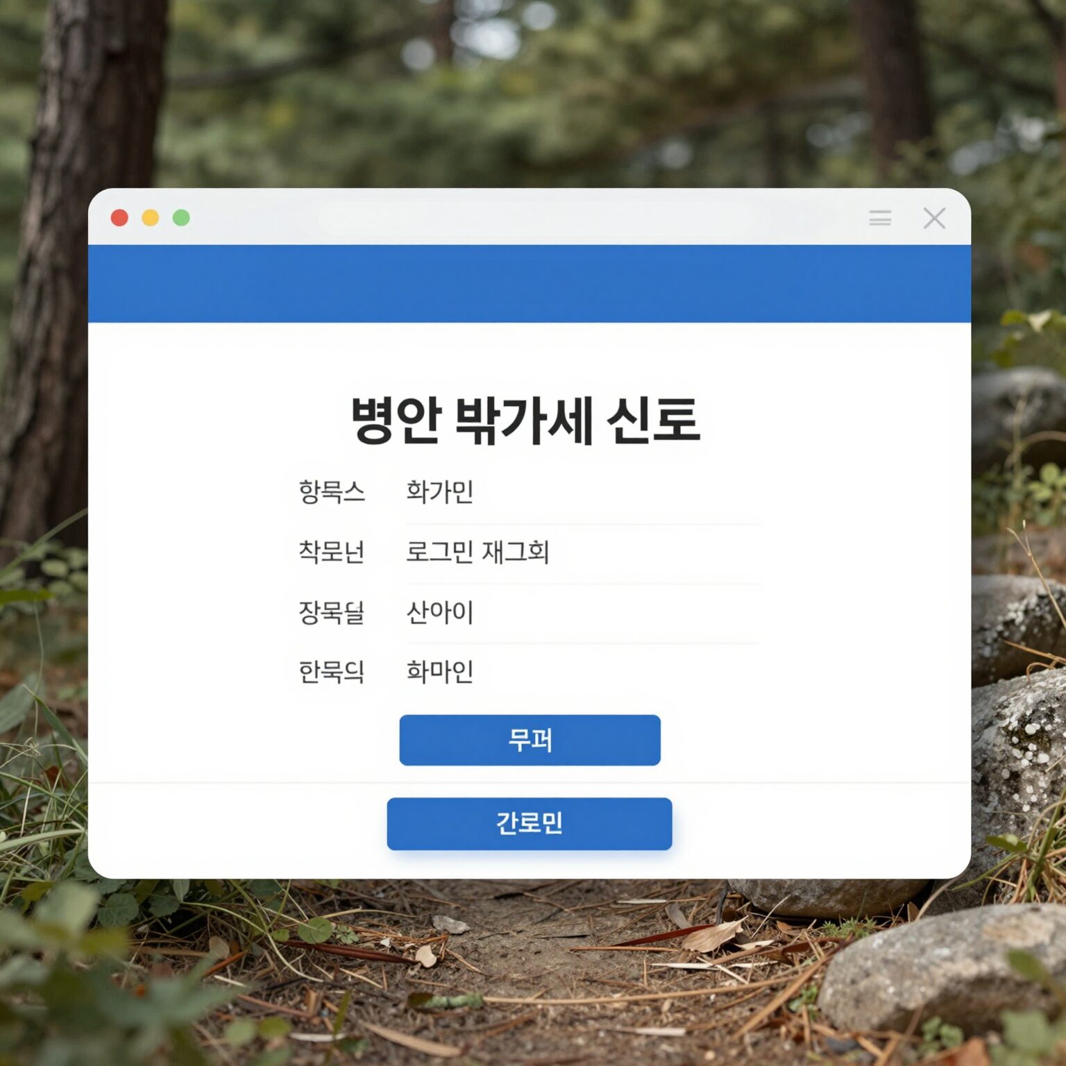 법인 부가세 신고 홈택스 로그인 화면과 신고 메뉴 경로